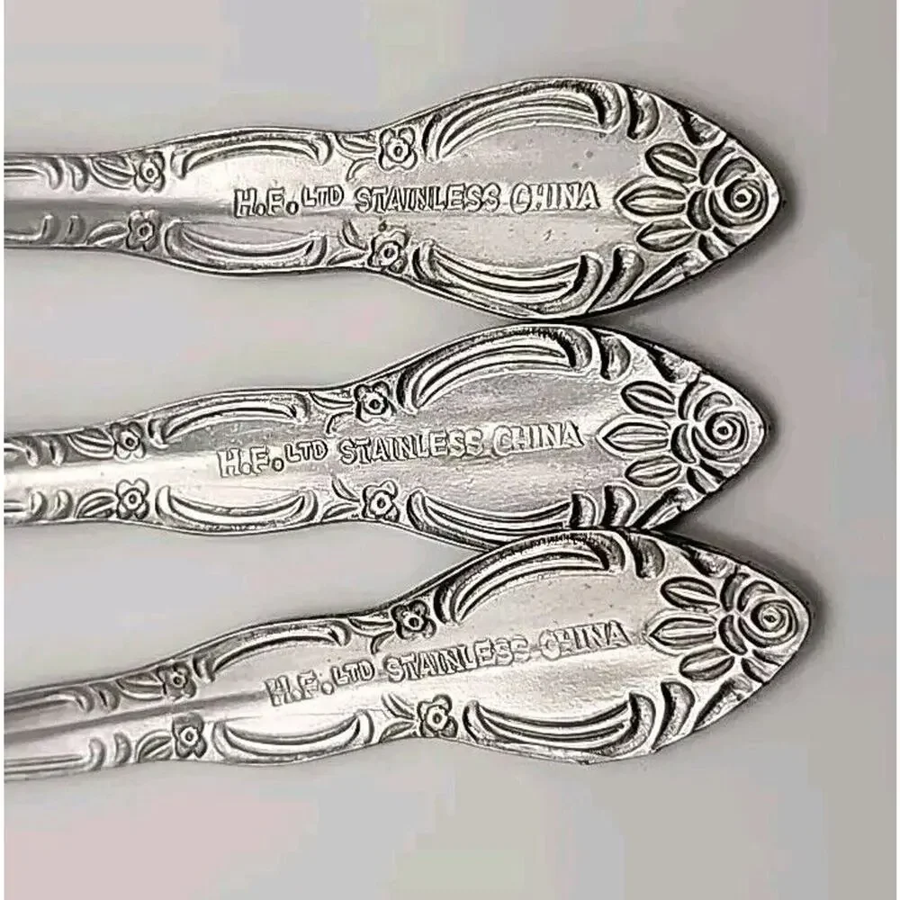 3 Wesley Forge WLF2 Teaspoon Stainless Steel 6 1/4